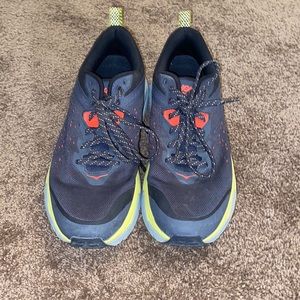 hoka hiking/all terrain running shoe